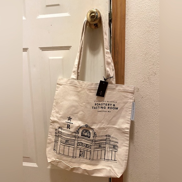 Starbucks Seattle Roastery Tote Bag - Picture 1 of 2